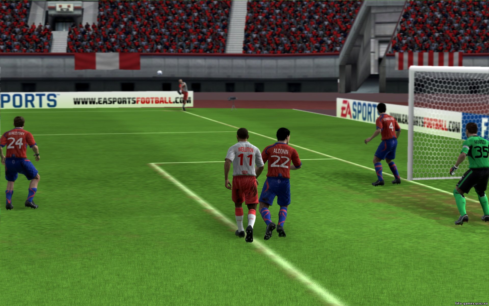 Fifa mod fc 24. FIFA 10 PC. ФИФА 10 РПЛ. FIFA 10 PC РПЛ. РПЛ ФИФА 23.